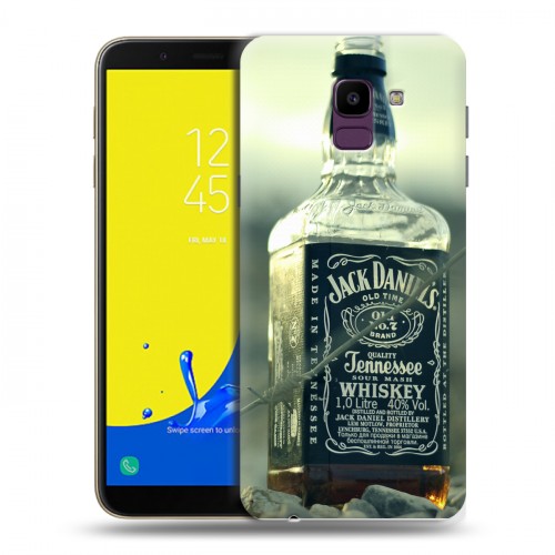 Дизайнерский пластиковый чехол для Samsung Galaxy J6 Jack Daniels