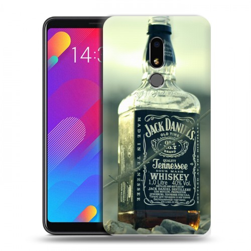 Дизайнерский пластиковый чехол для Meizu M8 Lite Jack Daniels