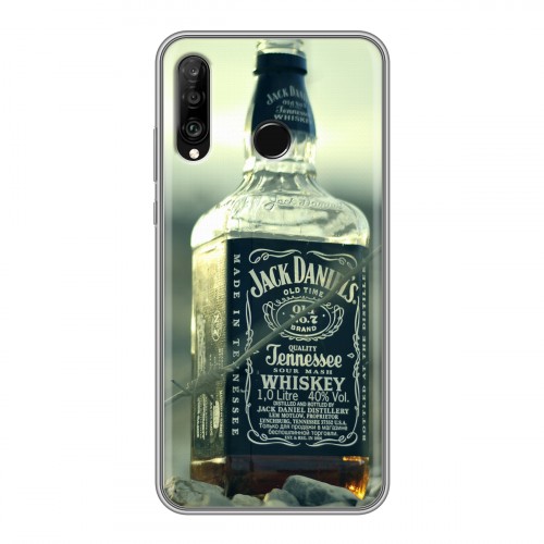 Дизайнерский силиконовый чехол для Huawei P30 Lite Jack Daniels