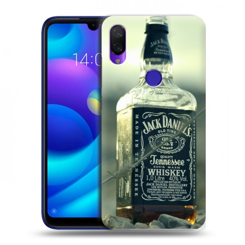 Дизайнерский пластиковый чехол для Xiaomi Mi Play Jack Daniels