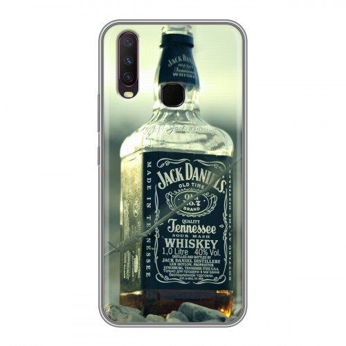 Дизайнерский силиконовый чехол для Vivo Y17 Jack Daniels