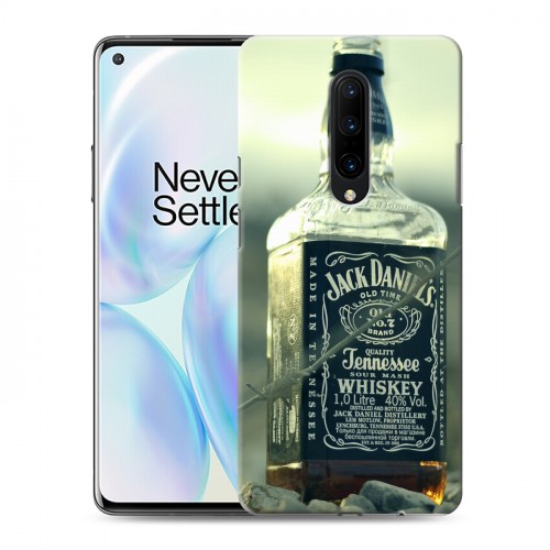 Дизайнерский пластиковый чехол для OnePlus 8 Jack Daniels