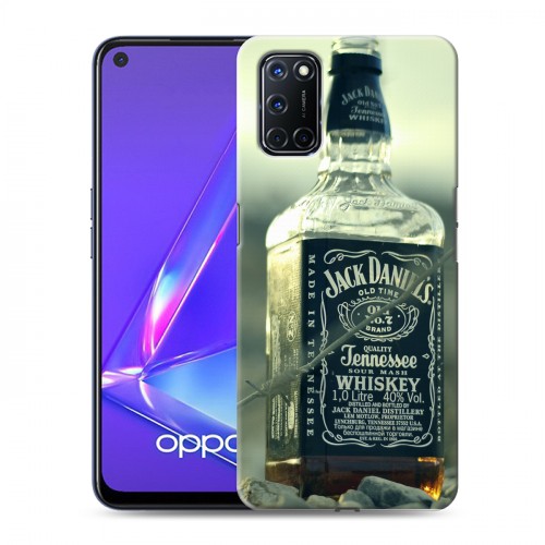 Дизайнерский пластиковый чехол для OPPO A52 Jack Daniels