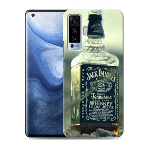 Дизайнерский пластиковый чехол для Vivo X50 Jack Daniels