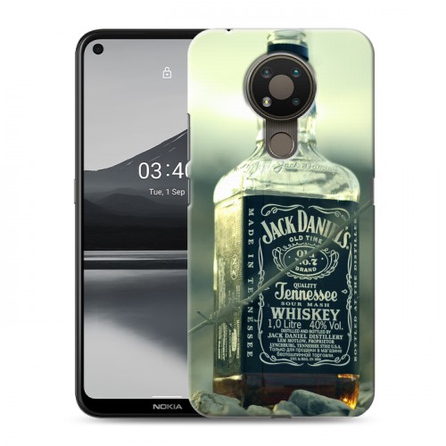 Дизайнерский пластиковый чехол для Nokia 3.4 Jack Daniels