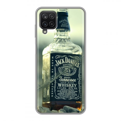 Дизайнерский силиконовый чехол для Samsung Galaxy A12 Jack Daniels