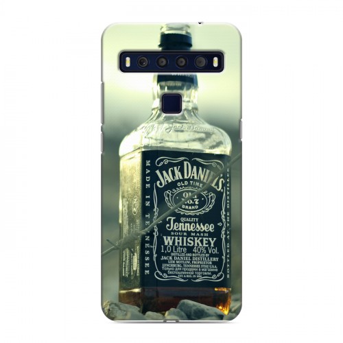 Дизайнерский пластиковый чехол для TCL 10L Jack Daniels