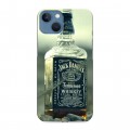 Дизайнерский силиконовый чехол для Iphone 13 Jack Daniels