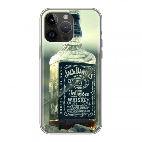 Дизайнерский пластиковый чехол для Iphone 14 Pro Max Jack Daniels