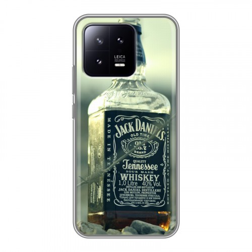 Дизайнерский силиконовый чехол для Xiaomi 13 Jack Daniels