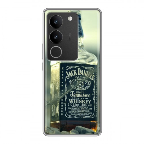 Дизайнерский силиконовый чехол для Vivo S17 Jack Daniels