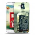 Дизайнерский пластиковый чехол для LG L80 Jack Daniels