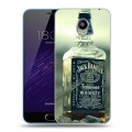 Дизайнерский пластиковый чехол для Meizu M1 Jack Daniels