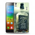 Дизайнерский пластиковый чехол для Lenovo A7000 Jack Daniels