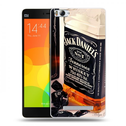 Дизайнерский пластиковый чехол для Xiaomi Mi4i Jack Daniels