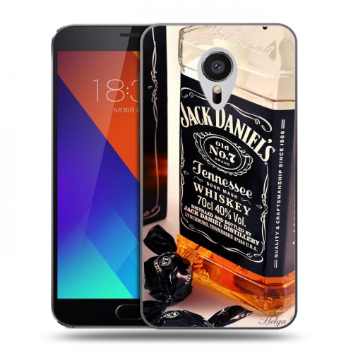 Дизайнерский пластиковый чехол для Meizu MX5 Jack Daniels