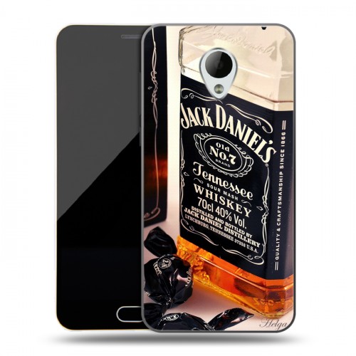 Дизайнерский силиконовый чехол для Meizu M2 Mini Jack Daniels