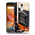 Дизайнерский пластиковый чехол для ZTE Blade X5 Jack Daniels