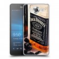 Дизайнерский пластиковый чехол для Microsoft Lumia 950 Jack Daniels