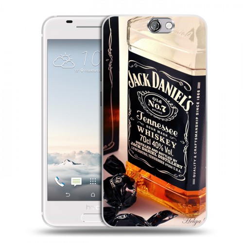 Дизайнерский пластиковый чехол для HTC One A9 Jack Daniels