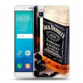 Дизайнерский пластиковый чехол для Huawei ShotX Jack Daniels