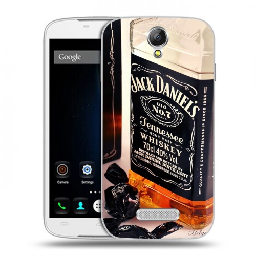 Дизайнерский пластиковый чехол для Doogee X6 Jack Daniels