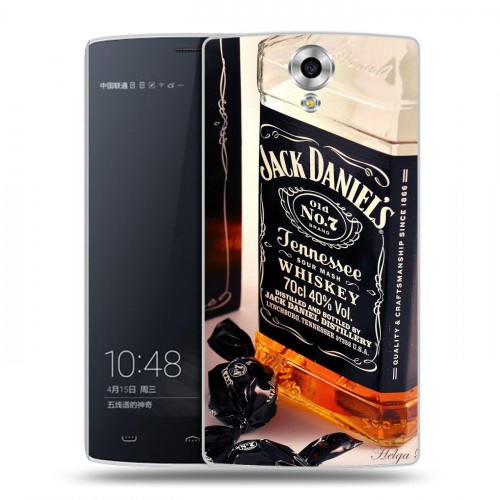 Дизайнерский силиконовый чехол для Homtom HT7 Jack Daniels