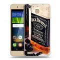 Дизайнерский пластиковый чехол для Huawei GR3 Jack Daniels