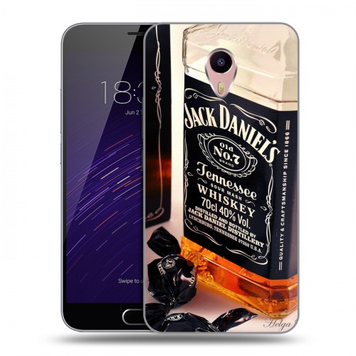 Дизайнерский пластиковый чехол для Meizu M3 Max Jack Daniels