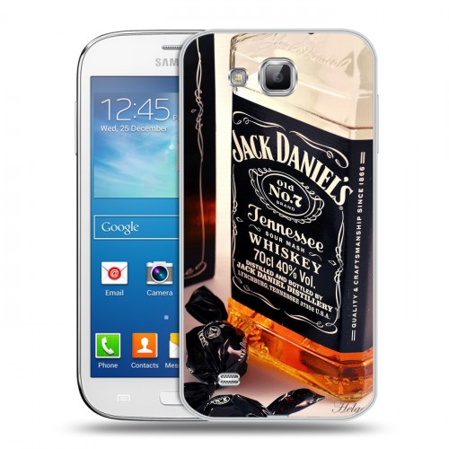 Дизайнерский пластиковый чехол для Samsung Galaxy Premier Jack Daniels