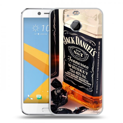 Дизайнерский пластиковый чехол для HTC 10 evo Jack Daniels