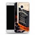 Дизайнерский силиконовый чехол для Meizu M5s Jack Daniels