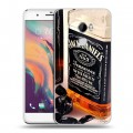 Дизайнерский пластиковый чехол для HTC One X10 Jack Daniels