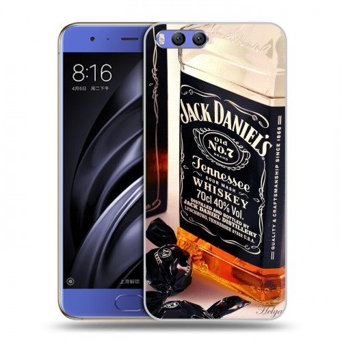 Дизайнерский пластиковый чехол для Xiaomi Mi6 Jack Daniels