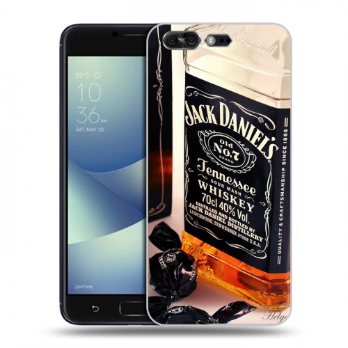 Дизайнерский силиконовый чехол для ASUS ZenFone 4 Pro Jack Daniels