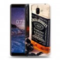 Дизайнерский пластиковый чехол для Nokia 7 Plus Jack Daniels