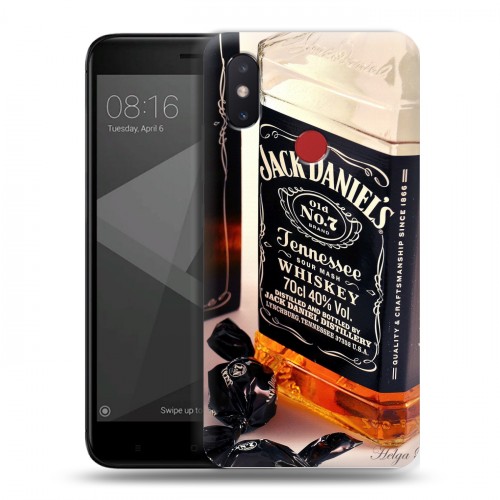 Дизайнерский пластиковый чехол для Xiaomi Mi8 SE Jack Daniels