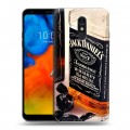 Дизайнерский пластиковый чехол для LG Q Stylus Jack Daniels