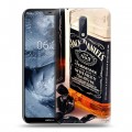 Дизайнерский пластиковый чехол для Nokia 6.1 Plus Jack Daniels