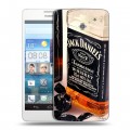 Дизайнерский пластиковый чехол для Huawei Ascend D2 Jack Daniels