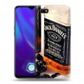 Дизайнерский силиконовый с усиленными углами чехол для OPPO A1k Jack Daniels