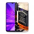 Дизайнерский силиконовый чехол для Realme 5 Jack Daniels