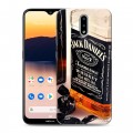 Дизайнерский пластиковый чехол для Nokia 2.3 Jack Daniels