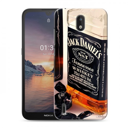 Дизайнерский силиконовый чехол для Nokia 1.3 Jack Daniels