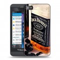 Дизайнерский пластиковый чехол для BlackBerry Z10 Jack Daniels