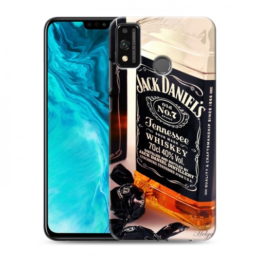 Дизайнерский силиконовый чехол для Huawei Honor 9X Lite Jack Daniels