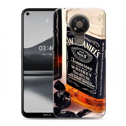 Дизайнерский силиконовый чехол для Nokia 3.4 Jack Daniels