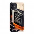 Дизайнерский силиконовый чехол для Iphone 12 Jack Daniels