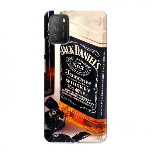 Дизайнерский пластиковый чехол для Xiaomi Poco M3 Jack Daniels