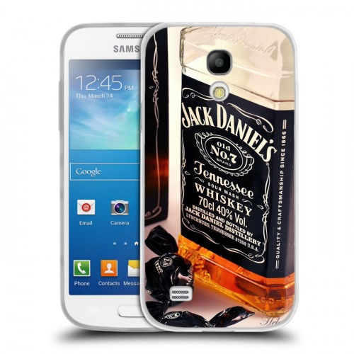 Дизайнерский пластиковый чехол для Samsung Galaxy S4 Mini  Jack Daniels